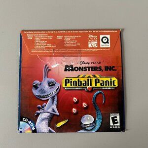 Disney Pixar Monsters Inc Pinball Panic (PC 2002)